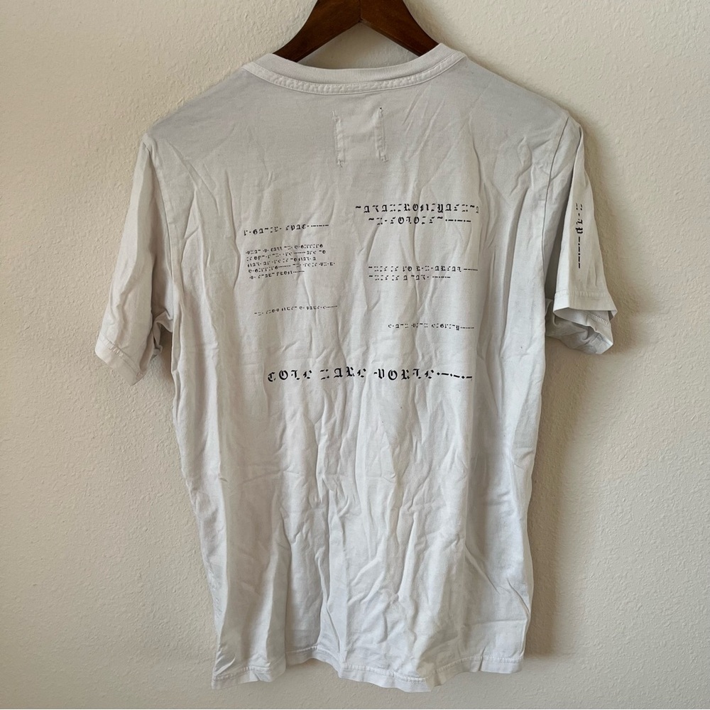 TAKAHIROMIYASHITA The Soloist The End Japanese White Short Sleeve Tee Minimalist - Picture 4 of 4